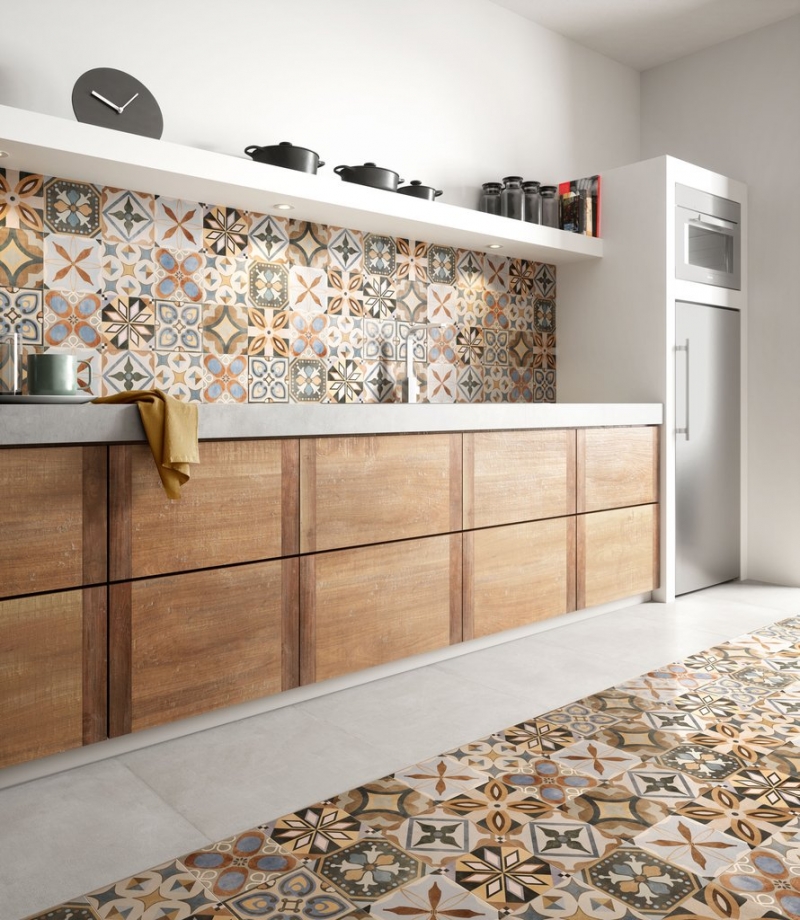 Patchwork colors mix - Cementine in gres porcellanato - Ceramiche Sant ...